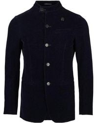 Armani Collezioni - Single-Breasted Casual Jacket - Lyst