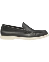 BOSS - Round Toe Loafers - Lyst