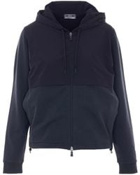 Herno - Zip-Up Windbreaker Hoodie - Lyst