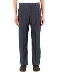 Jacob Cohen - Pleated Straight-Leg Trousers - Lyst