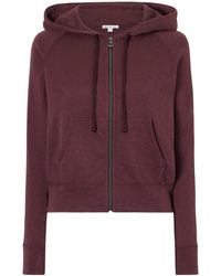 James Perse - French Cotton-Terry Hoodie - Lyst
