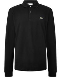 Lacoste - Solid Color Polo Shirt - Lyst