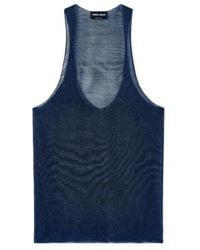 Giorgio Armani - Viscose Lurex Top - Lyst