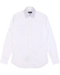 Ferragamo - Button Lapel Shirt - Lyst