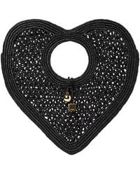 Jacquemus - The Spiaggia Coeur Small Heart Bag - Lyst