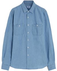 Aspesi - Regular-Fit Denim Shirt - Lyst