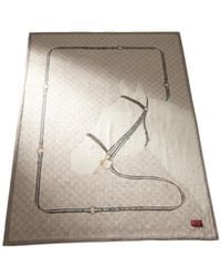 Gucci - Wool Blanket With Print - Lyst