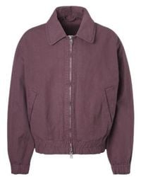 Our Legacy - Command Cotton And Linen Bomber Jacket - Lyst