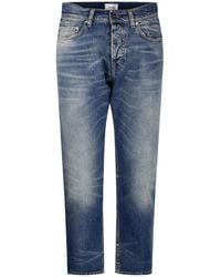 Haikure - Logo-Appliqué Slim-Fit Jeans - Lyst
