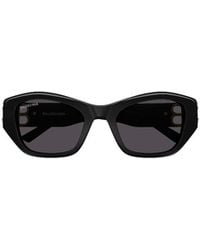 Balenciaga - Eyewear Rectangular Frame Sunglasses - Lyst