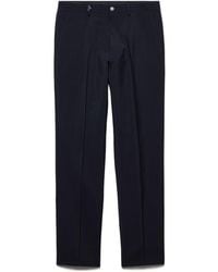 Prada - Classic Straight-Leg Tailored Pants - Lyst