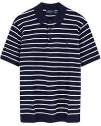 Polo Ralph Lauren - Striped Short-Sleeved Polo Shirt - Lyst