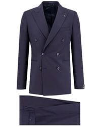 Tagliatore - Double-Breasted Suit - Lyst