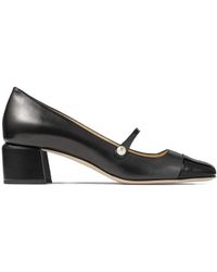 Jimmy Choo - Elisa 45 Pearl Strap Heeled Pumps - Lyst