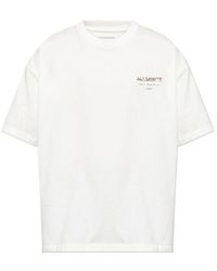 AllSaints - Underground Logo T-Shirt - Lyst