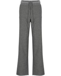 D.exterior - Drawstring Knit-Waist Pants - Lyst