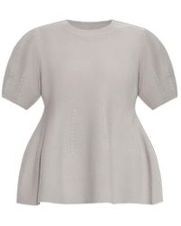 Lisa Yang - Mella Short-Sleeve Knitted Top - Lyst