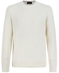 BOSS - Long Sleeve Sweater - Lyst