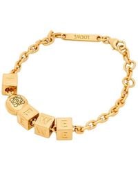 Loewe - Pebble-Cube Bracelet - Lyst