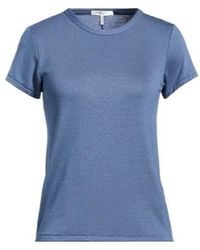 Rag & Bone - Knitted Short-Sleeved T-Shirt - Lyst