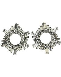 AMINA MUADDI - Logo Earrings - Lyst