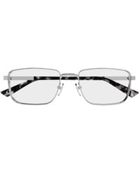 Gucci - Eyewear Rectangular Frame Glasses - Lyst
