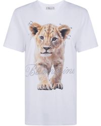 Blumarine - Cub Print T-Shirt - Lyst