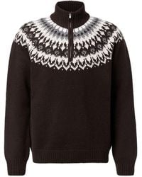 arch4 - Zippered Knit Sweater - Lyst