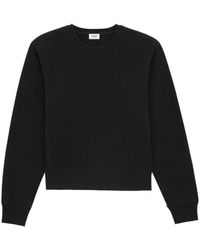 Saint Laurent - Cassandre Crewneck Sweatshirt - Lyst