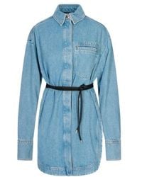 Sportmax - Cappa Belted Oversized Shirt - Lyst