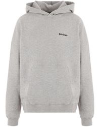 Palm Angels - Logo Embroidered Hoodie - Lyst