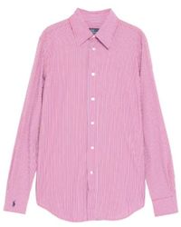 Polo Ralph Lauren - Logo-Embroidered Striped Shirt - Lyst