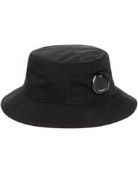 C.P. Company - Chrome-R Lens Dropped Narrow Brim Bucket Hat - Lyst