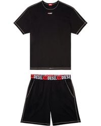 DIESEL - Set-Adam-D-Core Two-Piece Pajamas - Lyst