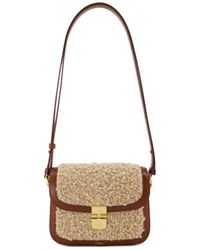 A.P.C. - Grace Foldover Top Small Crossbody Bag - Lyst