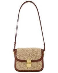 A.P.C. - Grace Foldover Top Small Crossbody Bag - Lyst