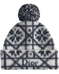Dior - Alps Snowflake Beanie - Lyst