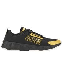 Versace Jeans Couture - Couture Logo Printed Lace-Up Sneakers - Lyst