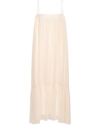 ROTATE BIRGER CHRISTENSEN - Chiffon A-Line Midi Dress - Lyst