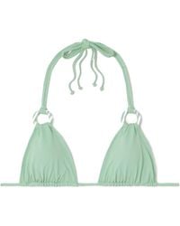 Marysia Swim - Embellished Triangle Bikini Top - Lyst