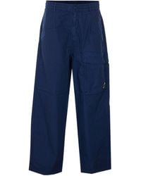 C.P. Company - Goggle Wide-Leg Cargo Pants - Lyst