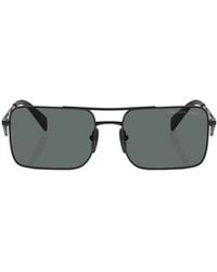 Prada - Eyewear Linea Rossa Aviator Sunglasses - Lyst