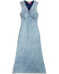 DIESEL - M-Milong Midi Dress - Lyst