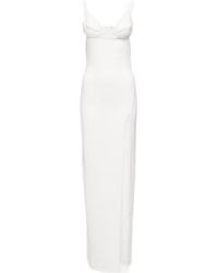 Nensi Dojaka - Bridal Cutout Crepe Gown - Lyst