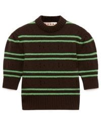 Marni - Openwork Knit Sweater - Lyst
