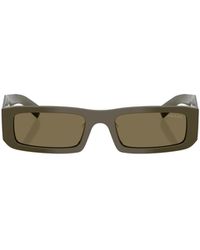 Prada - Eyewear Rectangle Frame Sunglasses - Lyst