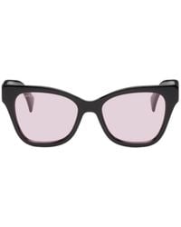 Gucci - Cat-Eye Frame Logo Sunglasses - Lyst