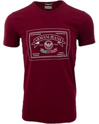 Armani Jeans - Item O-Neck Short-Sleeved T-Shirt - Lyst