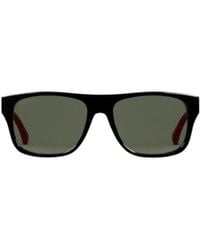 Gucci - Square Frame Sunglasses - Lyst