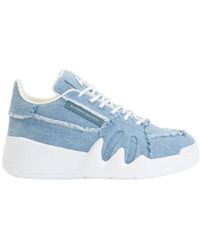 Giuseppe Zanotti - Denim Platform Sneakers - Lyst